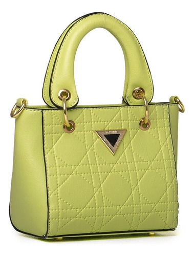 Bolsa Feminina Rafitthy Pequena Elegante Verde Un