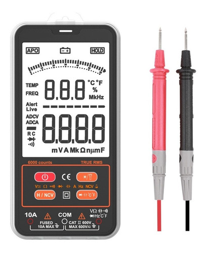 Multímetro Smart Digital Baw Tester Profesional Ms115 Pronto