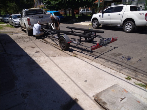 Trailer Homologado Semirrigido Lancha Moto De Agua Bote