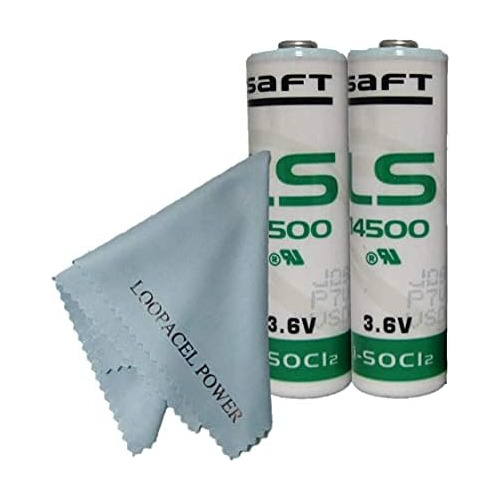 2  Aa 3.6v 2400mah Lithium Batteries Not Rechargeable