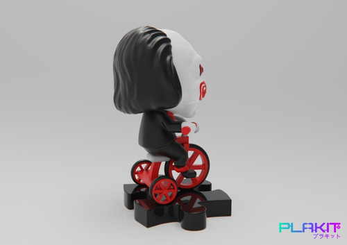 Imagen 5 de 5 de Muñeco Saw Billy Puppet Figura Para Pintar Plakit Coleccion
