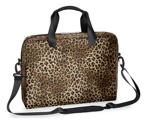 Bolso Para Portátil Con Estampado De Piel De Leopardo Bolso 