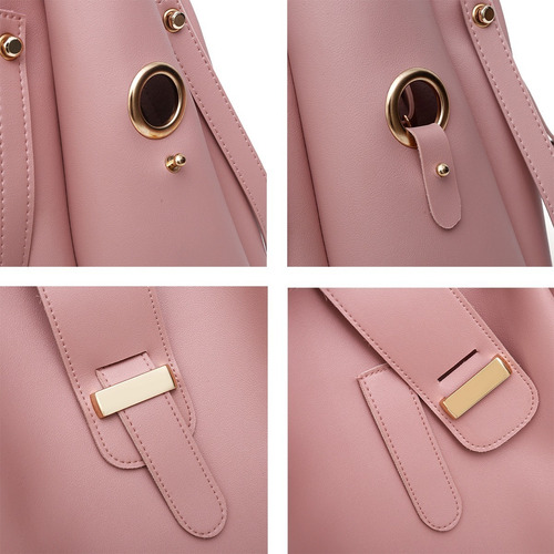 Set 3 Bolsas Borla Dama Mujer Cosmetiquera Cartera Versatil