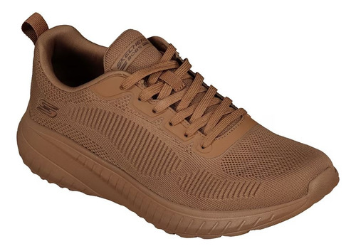 Tenis Skechers Bobs Para Hombre Cafe Comodo Ligero Deportivo