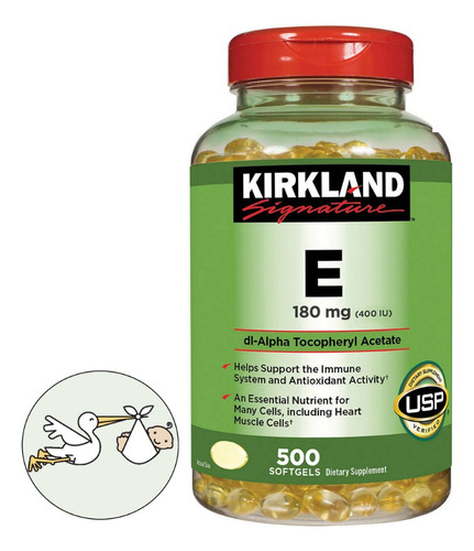 Vitamina E Kirkland American - Unid - Unidad a $200