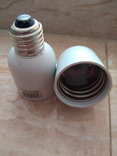 Socate Adaptador Rosca E12 A E14 - E27 A E40 - E40 A E27