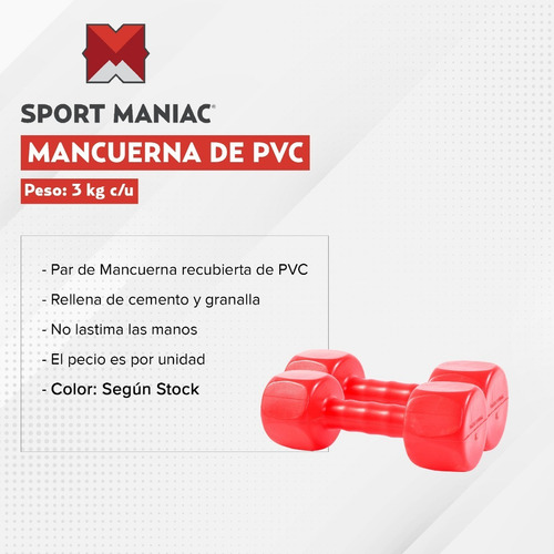 Imagen 4 de 6 de Kit Funcional Banda + 2 Tobillera 1kg + 2 Mancuerna 3kg Gym