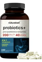 Comprar Probiotico 200 Billions 40 Cepas + Enzimas 240caps