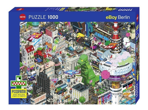 Puzzle 1000pz  - Berlin Quest - Heye 29915