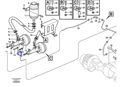 Interruptor 1578102 - Volvo Ce