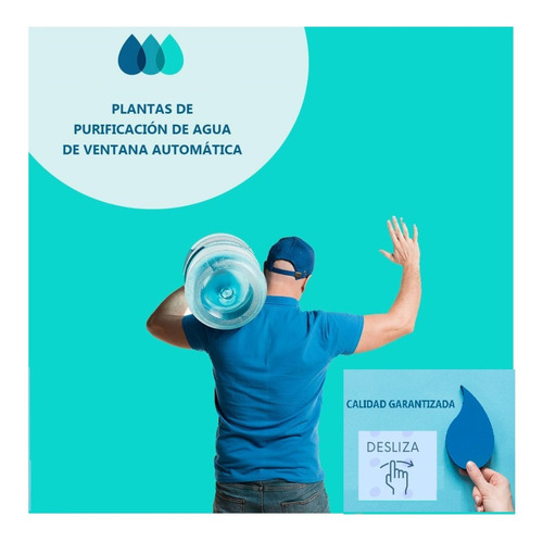 Imagen 4 de 8 de Purificadora De Agua 300 Ventana Automática 24/7 Pre-armada