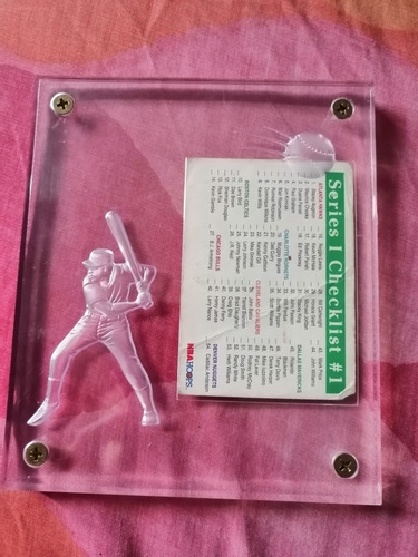 Imagen 3 de 3 de Porta Barajita De Beisbol