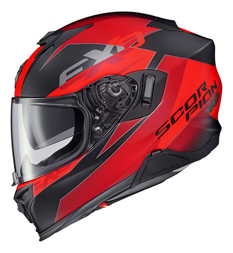 Scorpionexo Exo-t520 Factor - Casco (rojo, Xl)