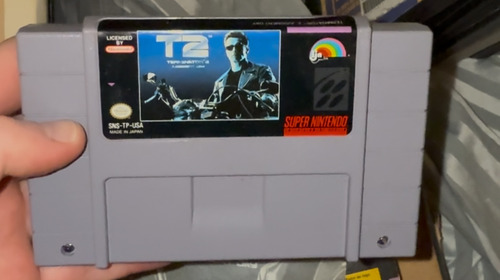 Snes Playtronic T2 Judgement Day Cib Raríssimo