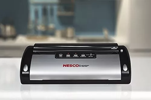 Envasadora de alimentos al vacío Nesco VS-01 - De color blanco, Negro