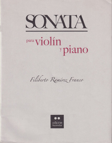 Sonata Para Violín Y Piano