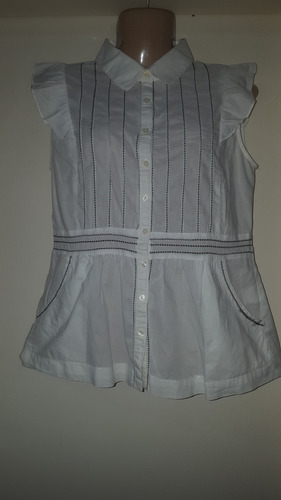 Blusa Talle L Blanca Daniel Cassin 