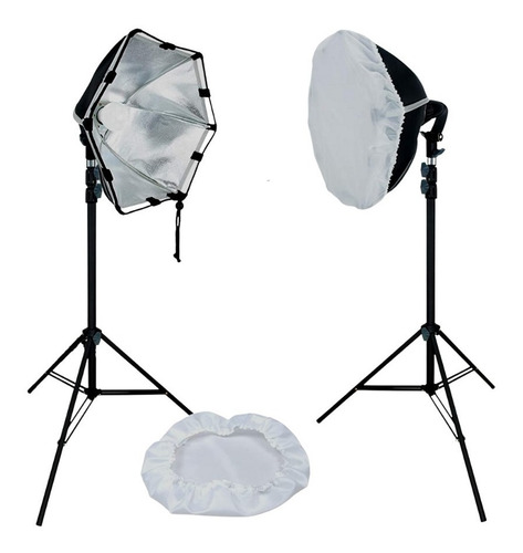 Estudio Fotográfico Soporte De Lámparas Kit De Iluminación 