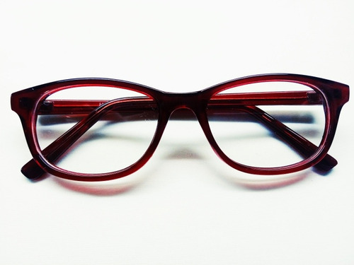 Lentes Gafas Anteojos Armazones Niñas Kcb H 100 Rojo Granate