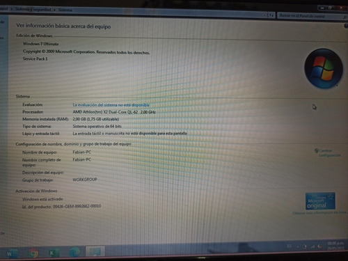 Imagen 6 de 6 de Notebook Hp Pavilion Dv4 Impecable!