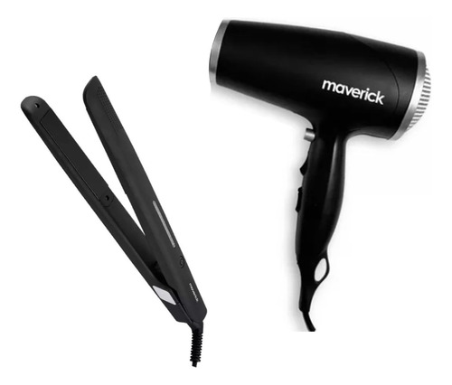 Combo Planchita Beautystyler1 + Secador Pelo Hd2200 Maverick