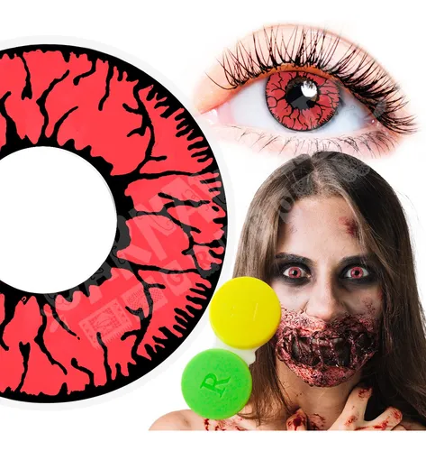 Pupilentes de red new arrivals