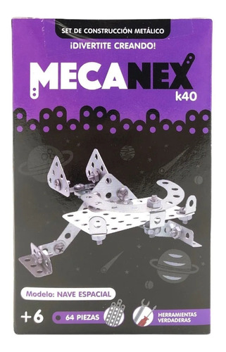 Juegos Construcción Metálica Mecanex Herramientas Figuras