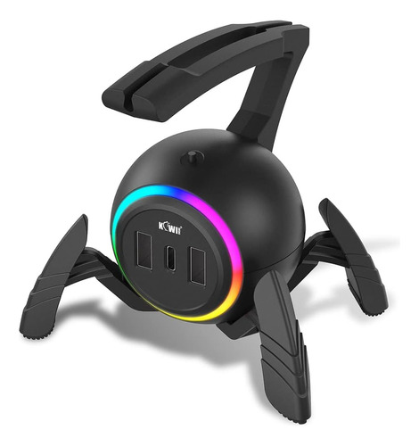 Kiwifotos Mouse Bungee Rgb Gaming Mouse Cord Holder Gestión