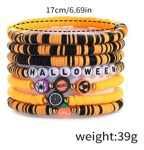 Conjunto De Pulseira De Halloween Pulseira De Aranha De