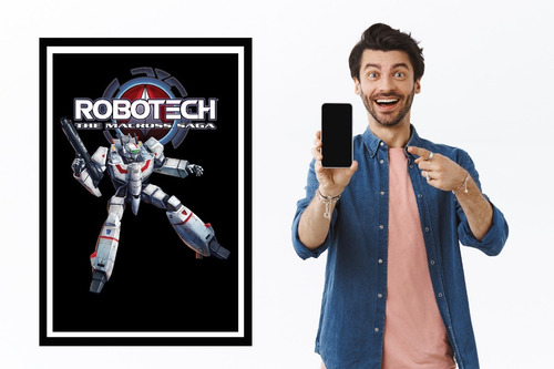 Poster De Robotech Walkyrie Rick Hunter