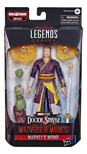 Wong Dr. Strange Marvel Legends Figura Acción