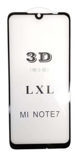 Película De Vidro 3d Xiaomi Redmi Note 7