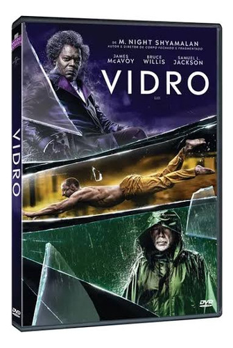Dvd Coleção: Corpo Fechado- 2000 Fragmentado 2017 Vidro 2019