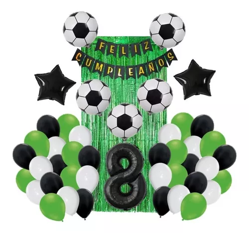 Kit Decoración Cumpleaños - Motivos Fútbol