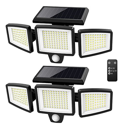 Luces Solares Tuffenough Para Exteriores, 2500 Lm, 210 Luces