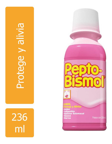 Pepto-bismol Supensión Oral Frasco Con 236 Ml