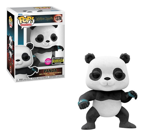 Funko Pop Panda Flocked #1374 - Jujutsu Kaisen Ee Exclusive