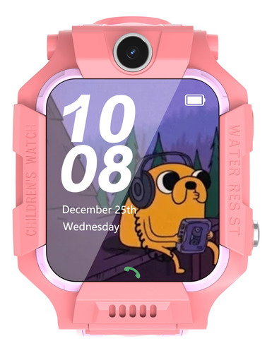 Hancdon Z6f Reloj Para Niños Smartwatch Impermeable Resistente Al Sudor Sistema De Llamada De Emergencia Sos Sistema De Posicionamiento Lbs