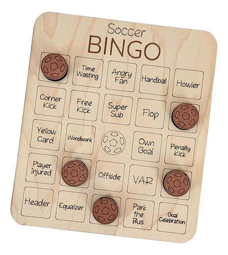 Juego De Bingo, Juego De Fiesta Deportiva, FĂștbol Americano