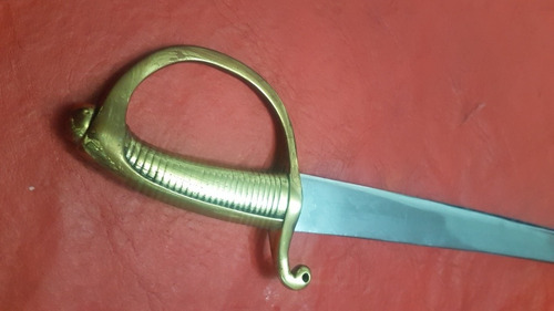 Antiguo Sable Briquet Largo De Caballería 94 Cm. Impecable (Usado)