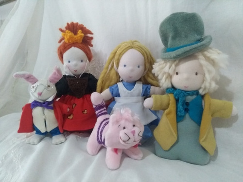 Personajes De Cuentos Alicia En El País De (muñecas Waldorf)