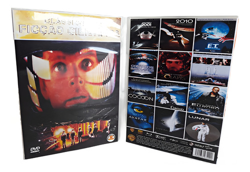 Dvd Clássico Da Ficção Científica Vol. 1 - Raro - (12dvds)