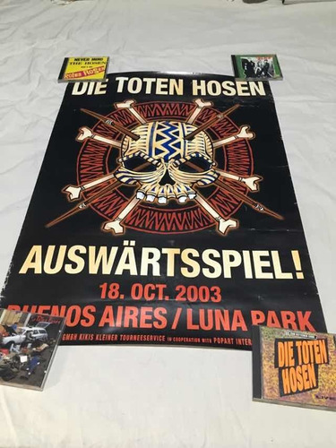 Die Toten Hosen Poster Luna Park 2003 Ramones The Clash