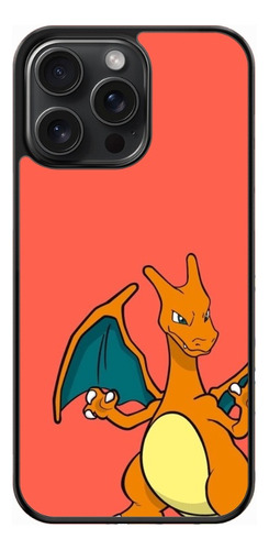 Funda Protector Para Iphone Pokemon Charizard Dragón Iphone 16