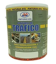 Comprar Pintura Señalamiento Trafico Acrilico Amarillo Galon Aya