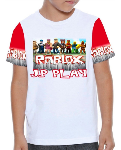 Camiseta Infantil Roblox Personalizada