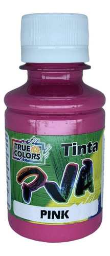 Tinta Pva Fosca Cores True Colors 100ml Cor Pink