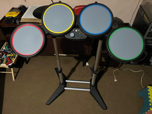 Bateria Xbox 360 Rock Band X-box Guitar Hero (usado)