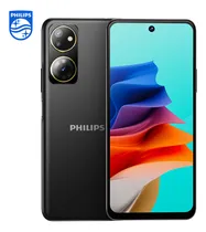 Comprar Celular Philips S6206 6gb Ram 128gb Rom Smartphones Dual Sim 4920mah Android14 6.79'' 48 Mp Con Reconocimiento De Facial Y Huella Dactilar Negro