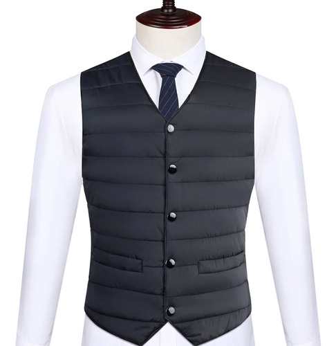 Chaleco Para Hombre, Chalecos, Chaquetas, Con Bolsillos, Cha